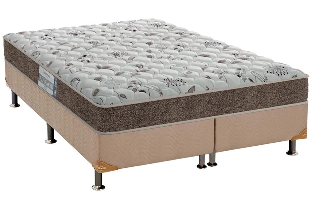 Cama Box CRC +Colchão Espuma D45 Advanced Probel