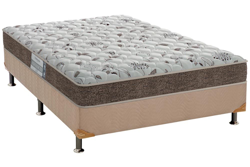 Cama Box CRC +Colchão Espuma D45 Advanced Probel