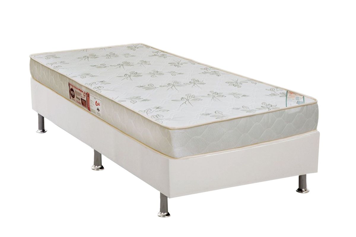 Cama Box CRC +Colchão D33 Sleep Max Relax Castor