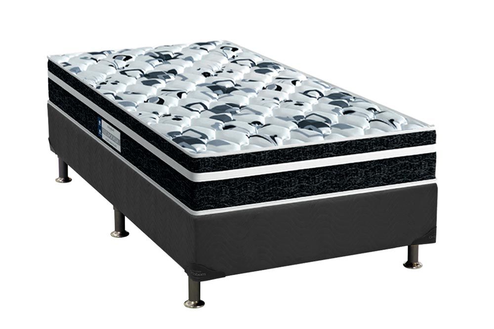 Cama Box CRC +Colchão Ortopédico Tech1000 Probel