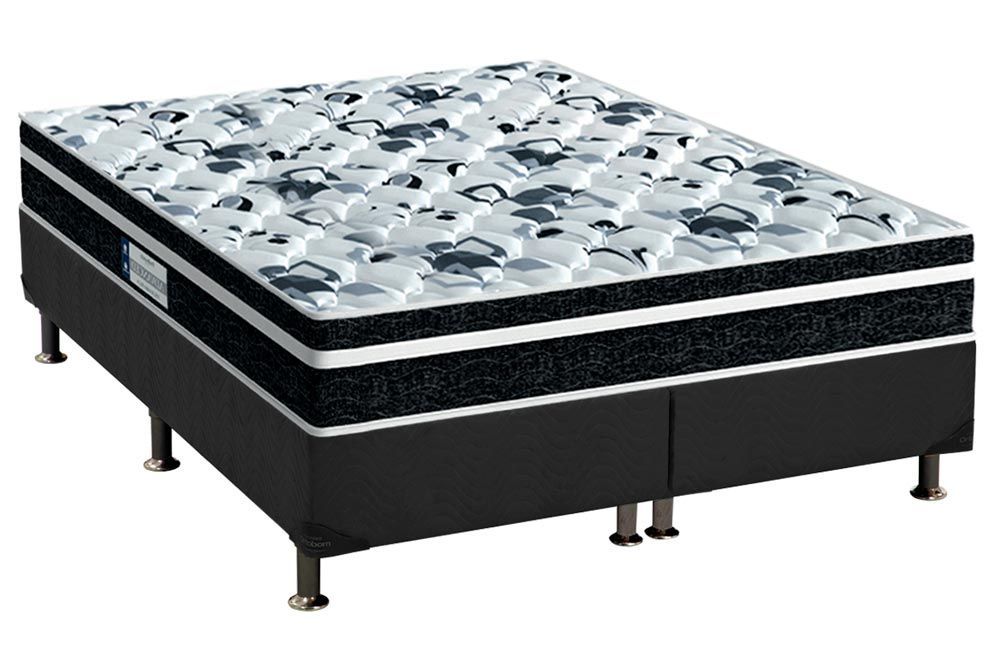 Cama Box CRC +Colchão Ortopédico Tech1000 Probel