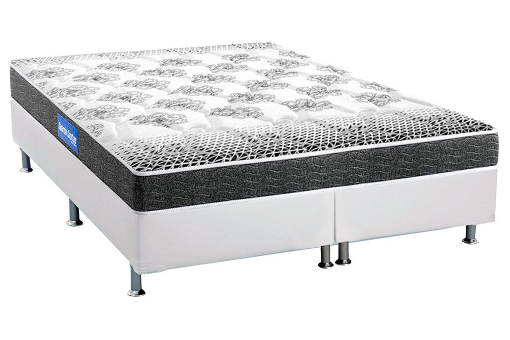 Cama Box CRC +Colchão Espuma Guarda Costas Probel