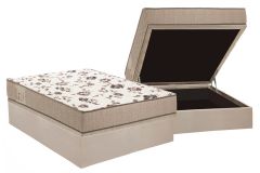 Cama Box Baú Filhão +Colchão D28 Physical Mega Ortobom