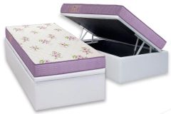 Cama Box Baú Filhão +Colchão D23 Physical Super Ortobom