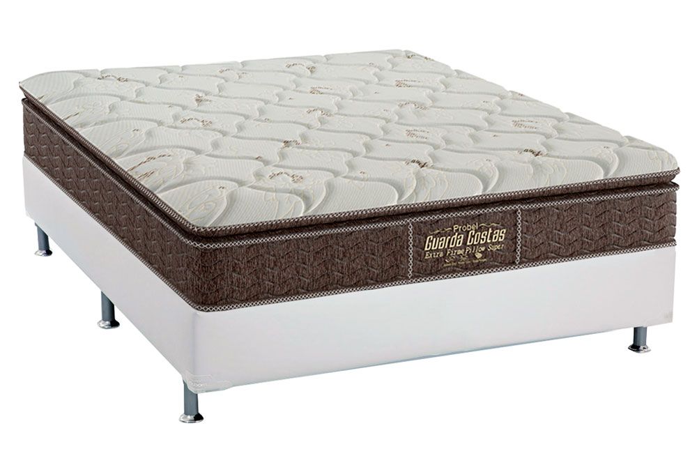 Cama Box CRC +Colchão Ortopédico Extra Firme Probel