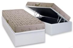Cama Box Baú Filhão +Colchão Espuma D33 Cannes Herval