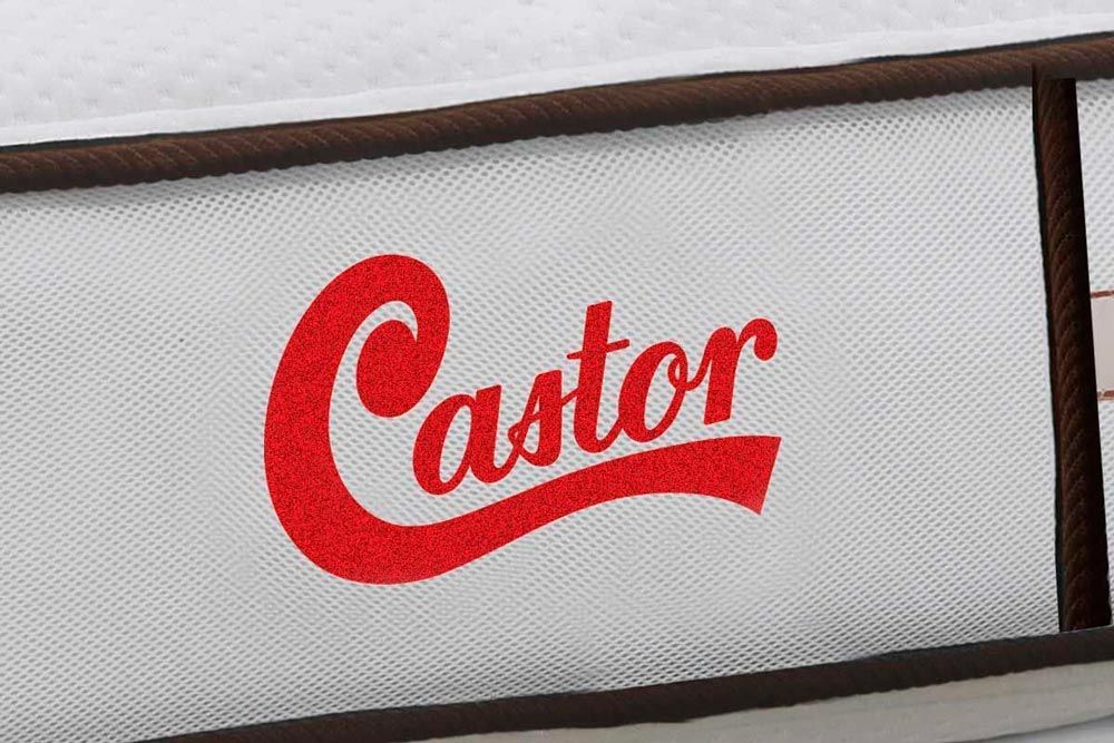 Cama Box Baú CRC +Colchão Molas Classic Castor