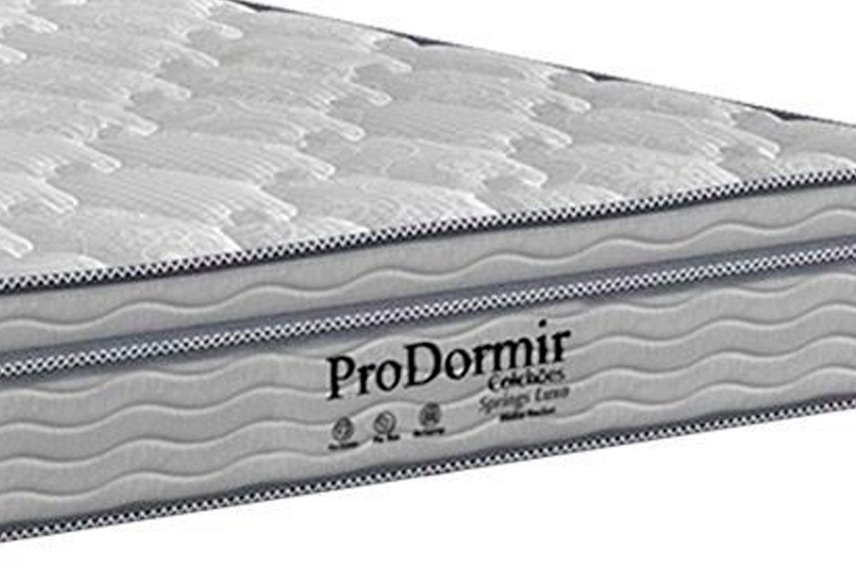 Cama Box Baú CRC +Colchão Molas Springs Luxo Probel