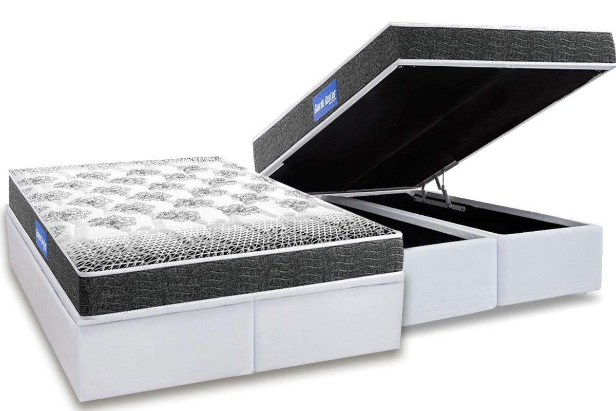 Cama Box Baú CRC +Colchão D23 Guarda Costas Probel