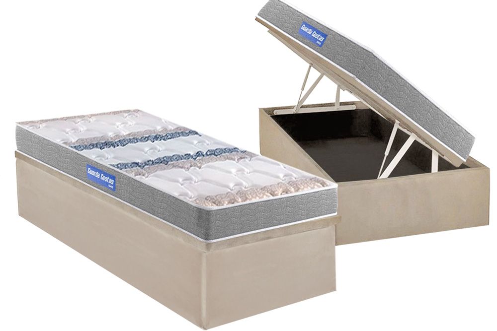 Cama Box Baú CRC +Colchão D45 Guarda Costas Probel