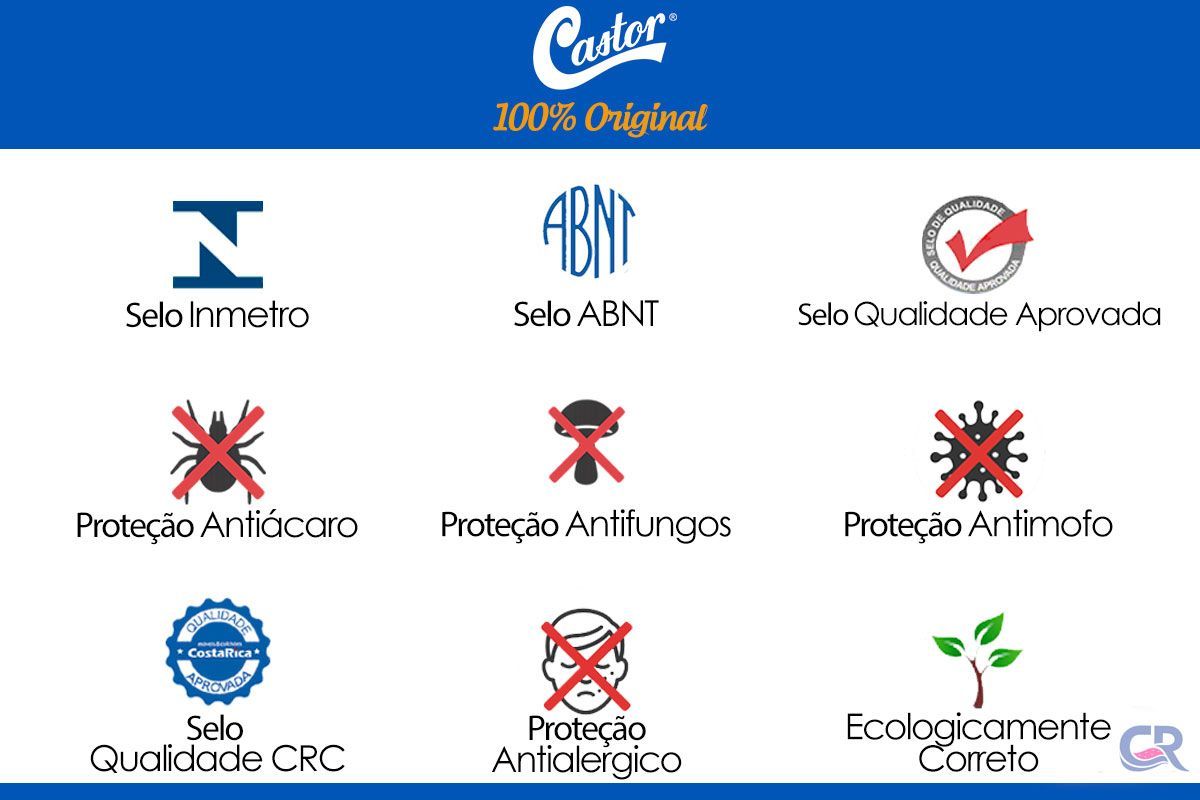 Colchão Molas Ensacadas Castor S Star Air