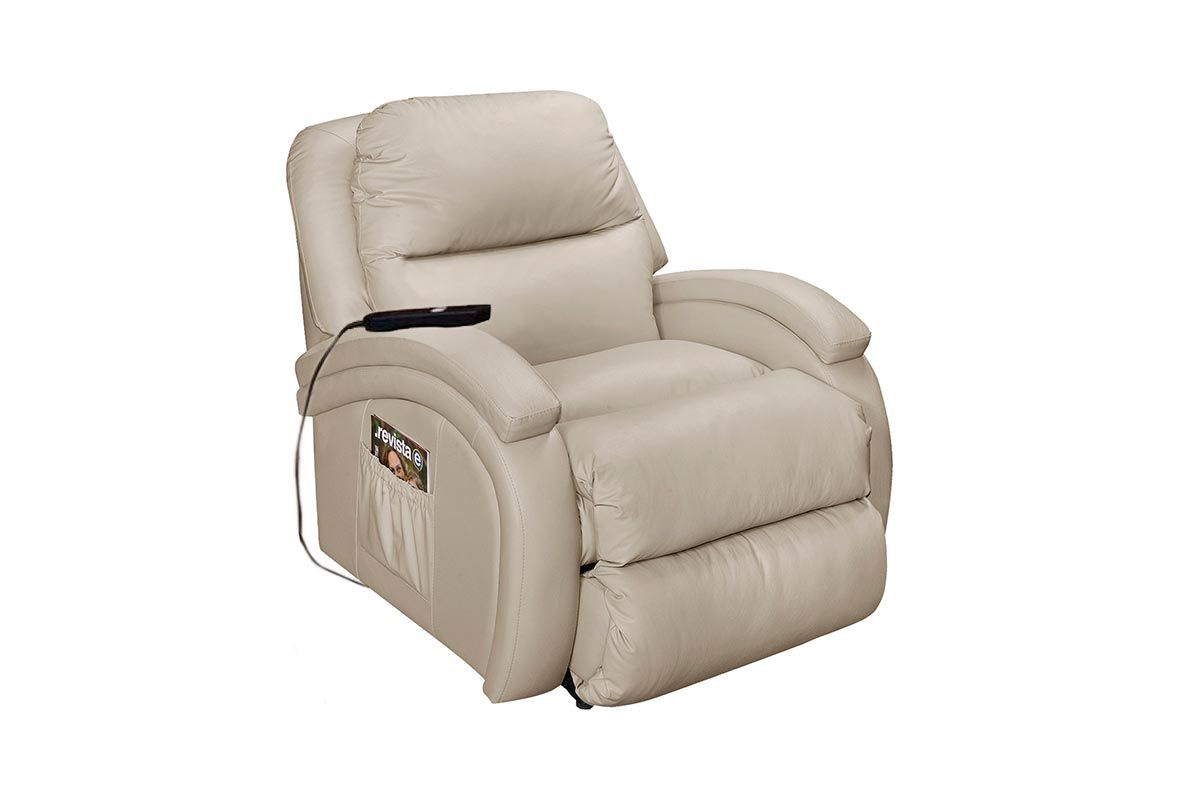 Poltrona Reclinável p/ Sala Motorizada c/Vibro Massagem Divino Urbany Zero Wall Giro e Balanço Probel