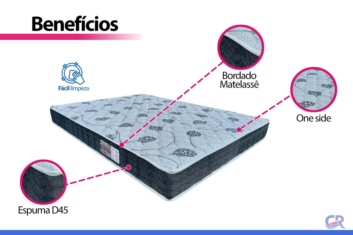 Colchão Ortopédico Orthoflex D45 Cecina Colchão Ortopédico Orthoflex D45 Cecina