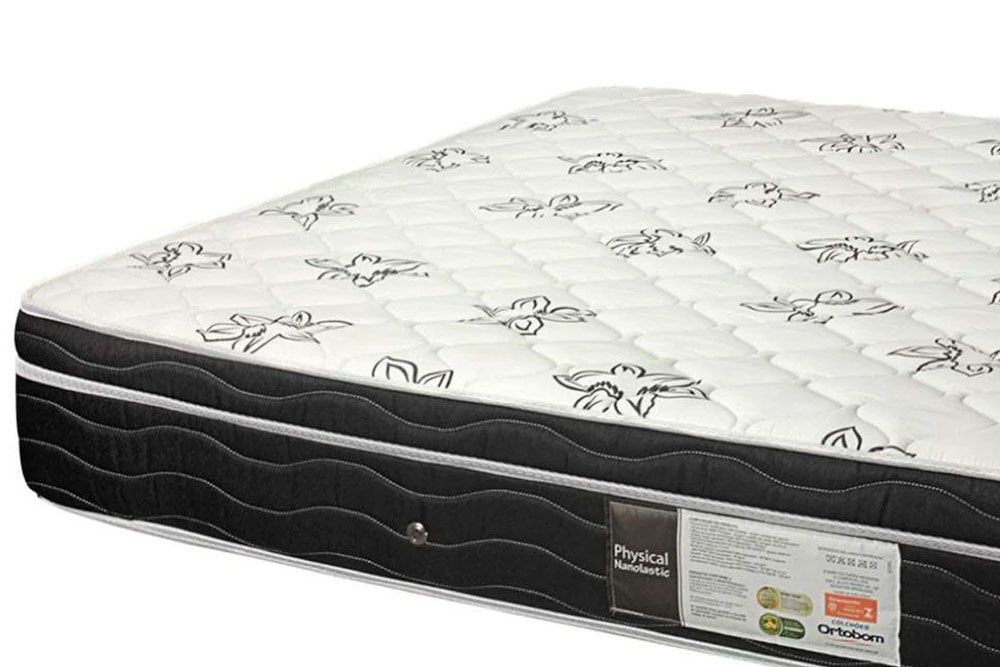 Cama Baú c/Aux CRC +Colchão Molas Physical Ortobom