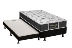 Cama Box c/Aux Filhão +Colchão Molas Sleep Probel