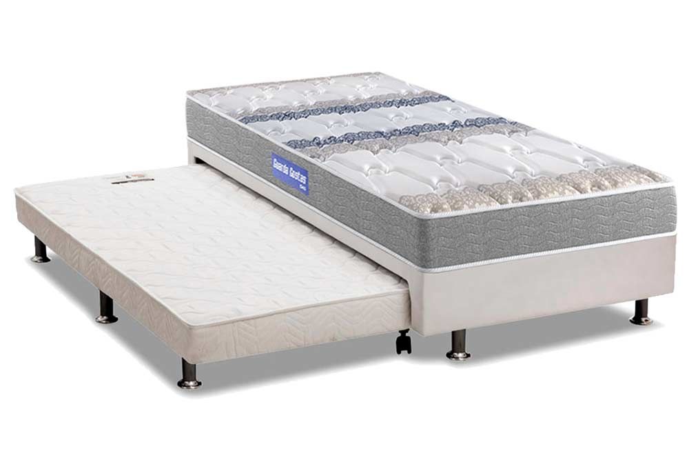 Cama Box CRC +Colchão Espuma D45 Guarda Costas Probel