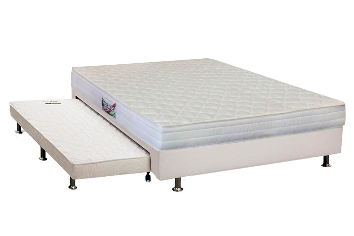 Cama Box CRC +Colchão Ortopédico Frontier Herval