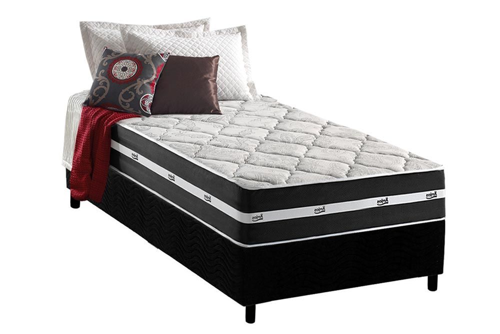 Cama Box CRC +Colchão Molas Classic Anjos
