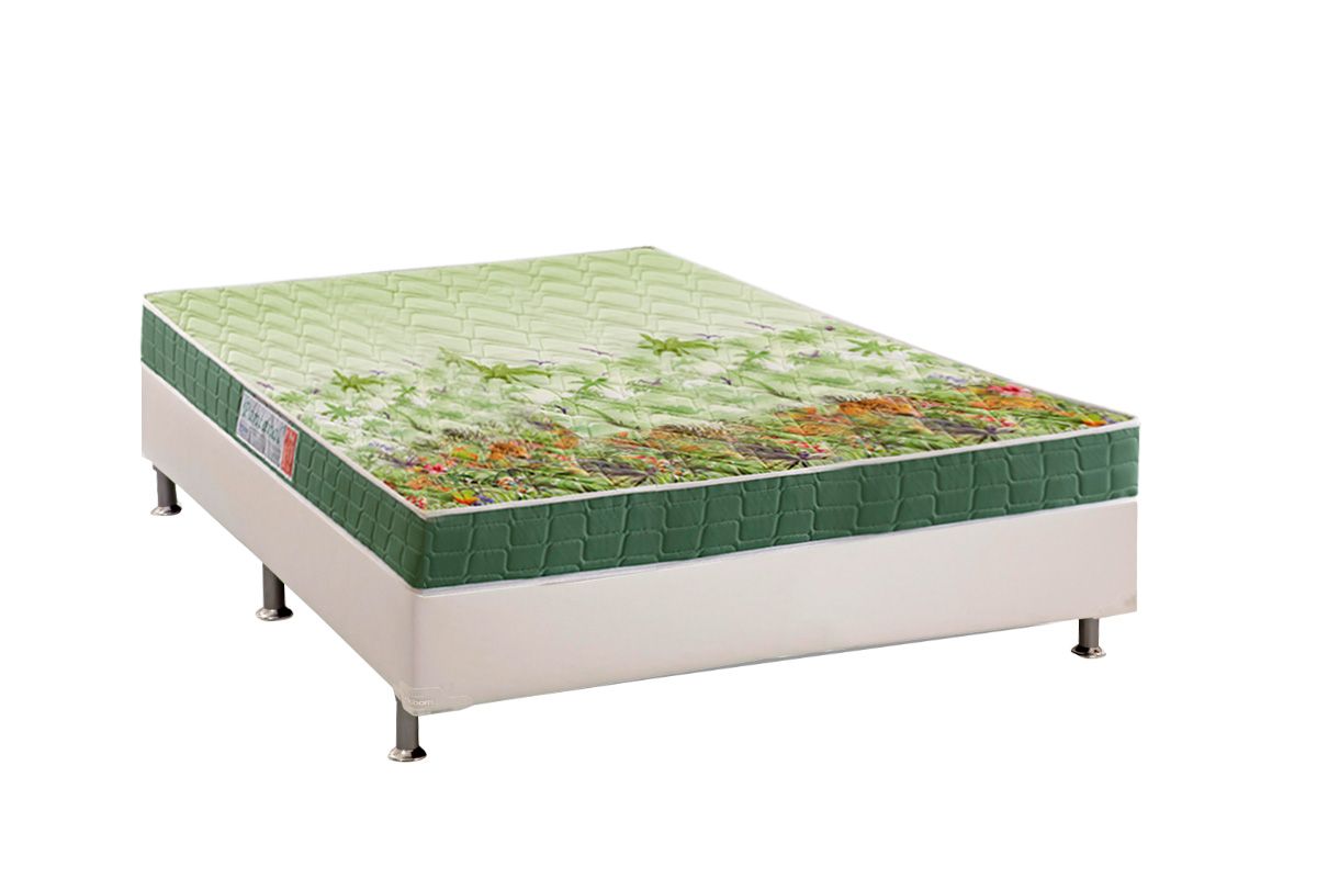Cama Box CRC +Colchão Ortopédico Pantanal Anjos