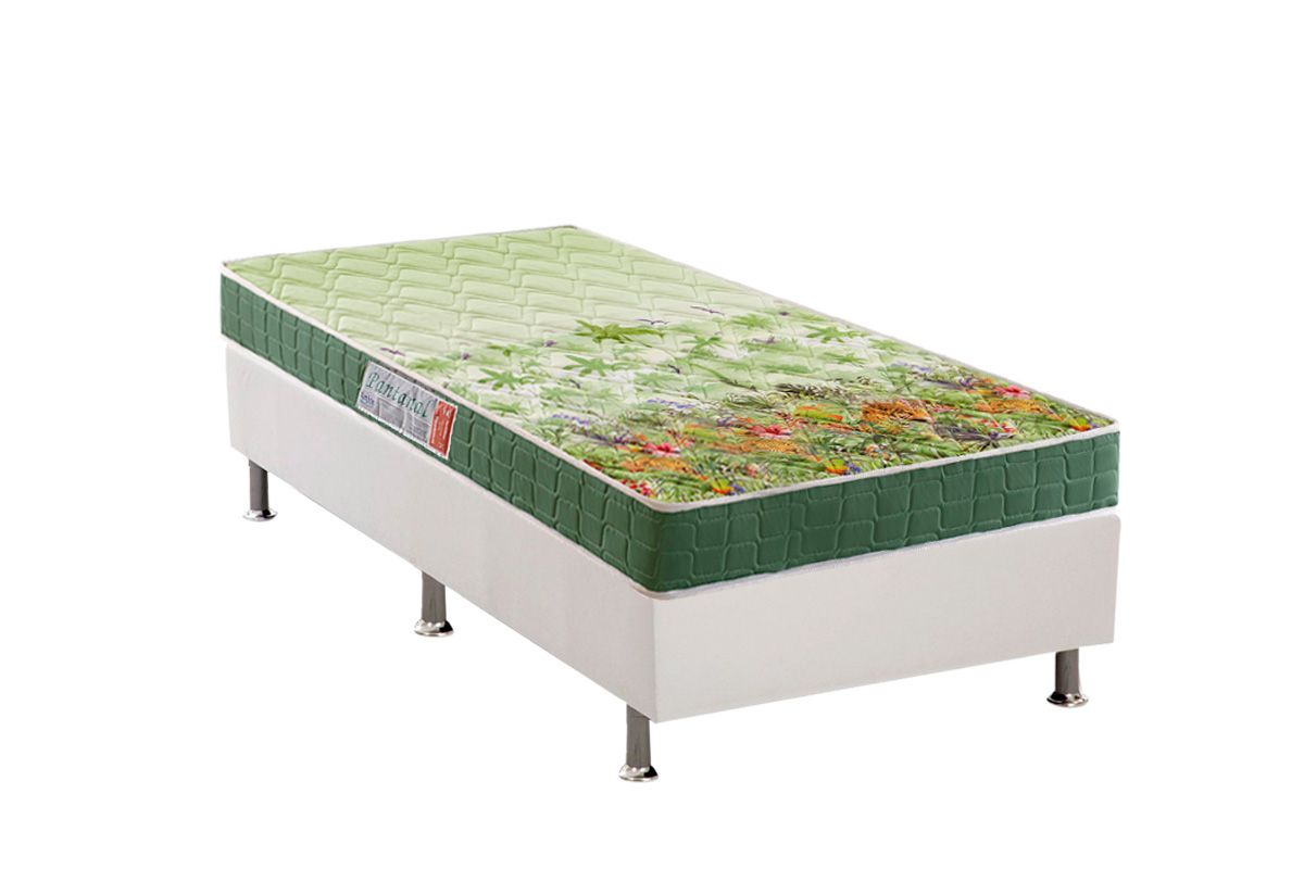 Cama Box CRC +Colchão Ortopédico Pantanal Anjos
