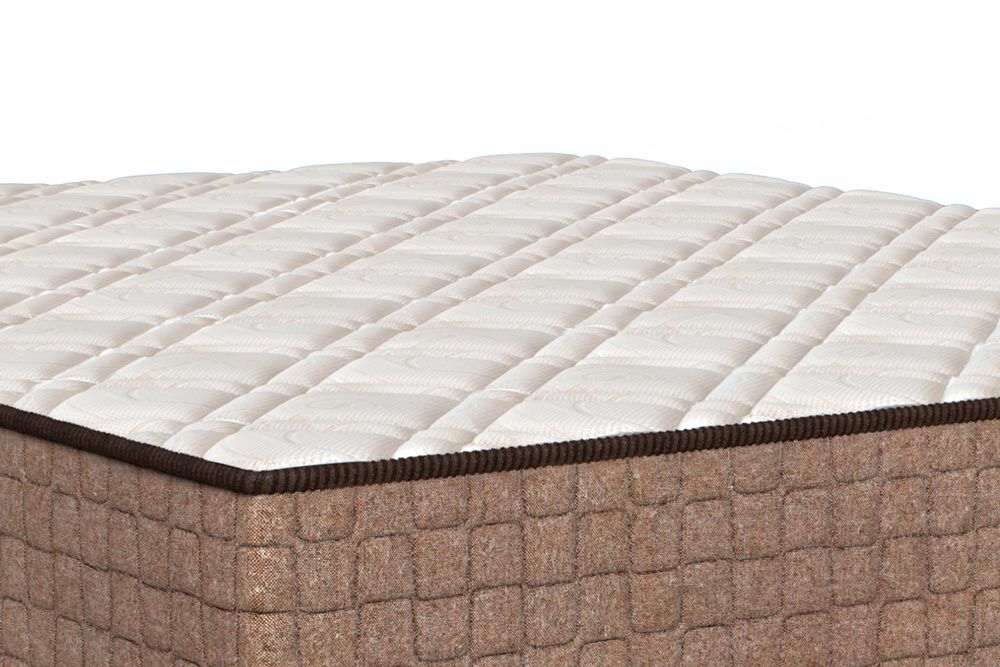 Cama Box CRC +Colchão Molas Torino Hibrido Orthoflex