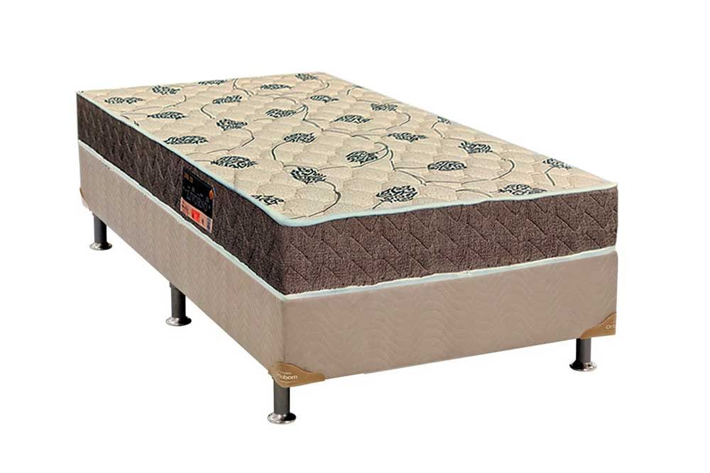 Cama Box CRC +Colchão Ortopédico Livorno Orthoflex