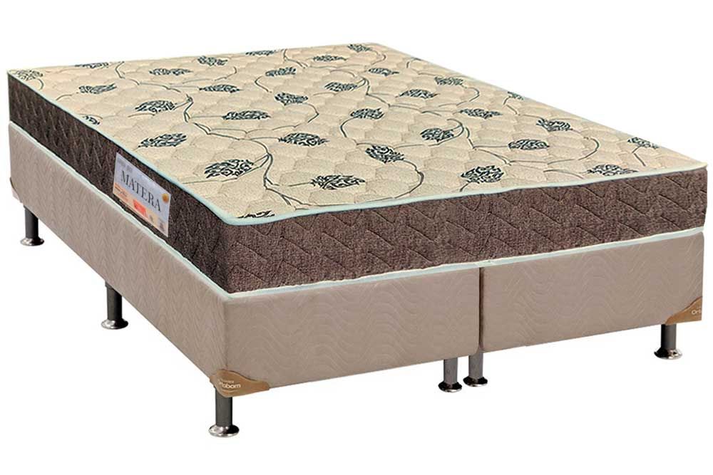 Cama Box CRC +Colchão Ortopédico Matera Orthoflex