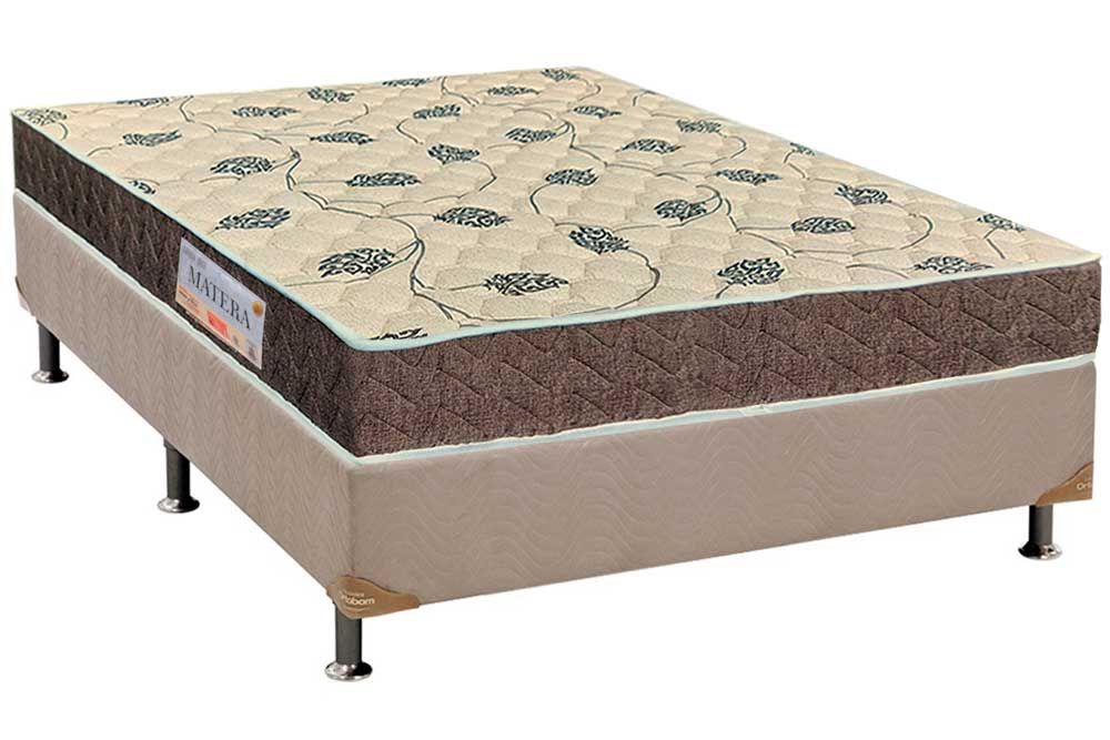 Cama Box CRC +Colchão Ortopédico Matera Orthoflex