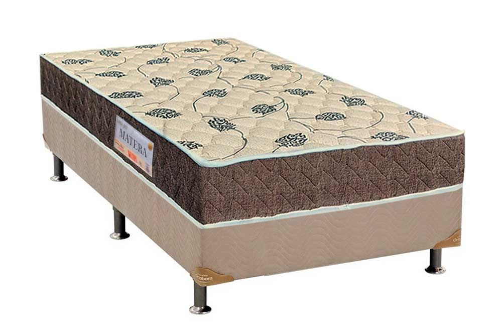 Cama Box CRC +Colchão Ortopédico Matera Orthoflex