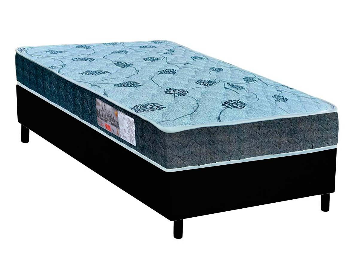 Cama Box CRC +Colchão Ortopédico Cecina Orthoflex