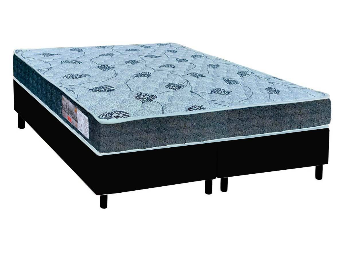 Cama Box CRC +Colchão Ortopédico Cecina Orthoflex