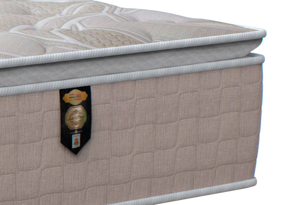 Cama Box CRC +Colchão Molas Pleasure Orthoflex
