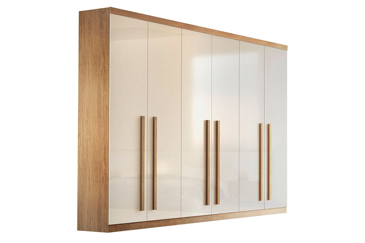Guarda Roupa Casal 6 Portas e 6 Gavetas Pernambuco Rufato Guarda Roupa Casal 6 Portas e 6 Gavetas Pernambuco Rufato
