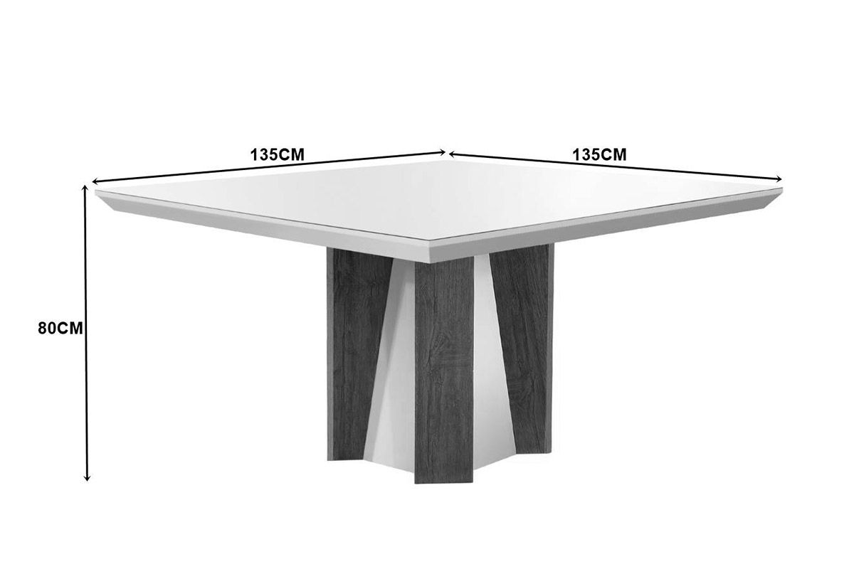 Mesa Jantar Valença c/Tampo MDF 135cm Rufato
