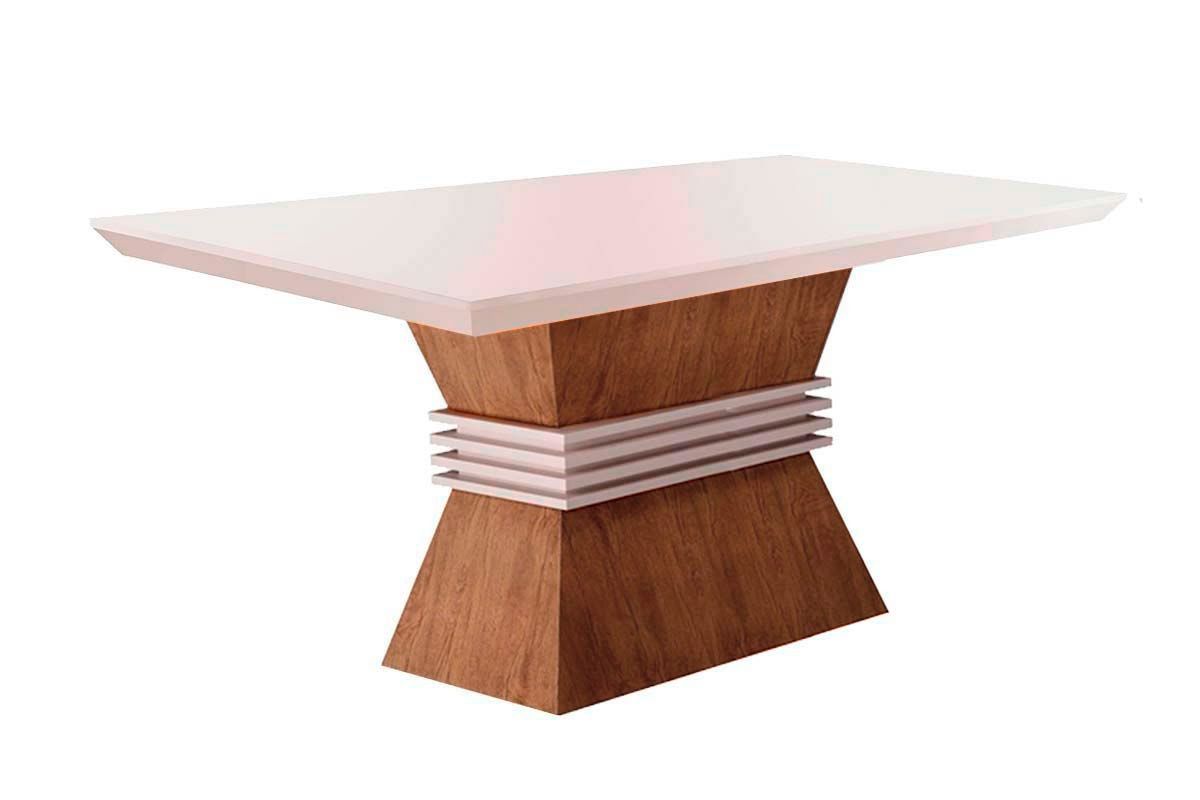 Mesa Jantar Ágata c/Tampo MDF 120cm Rufato Mesa Jantar Ágata c/Tampo MDF 120cm Rufato