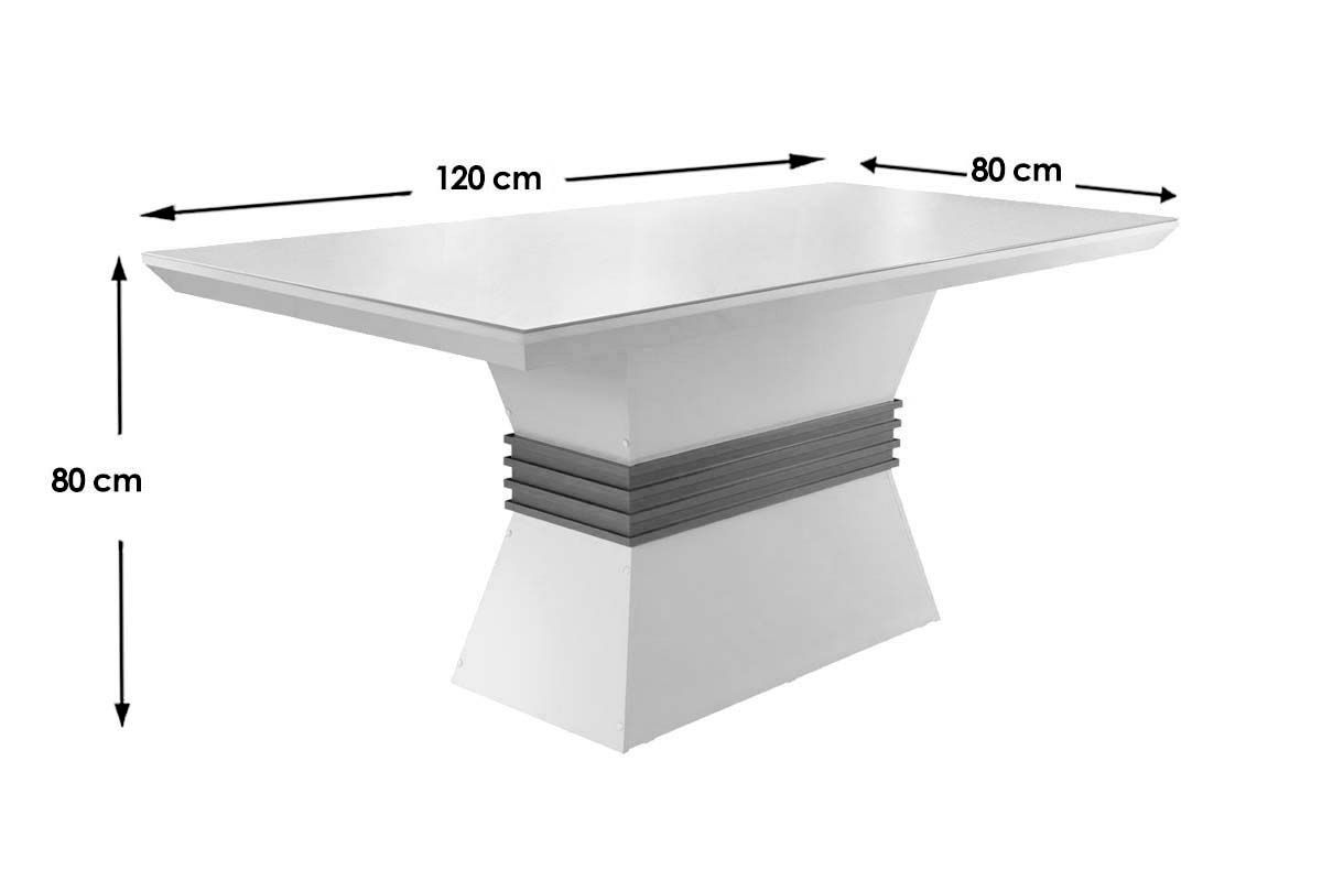 Mesa Jantar Ágata c/Tampo MDF 120cm Rufato Mesa Jantar Ágata c/Tampo MDF 120cm Rufato