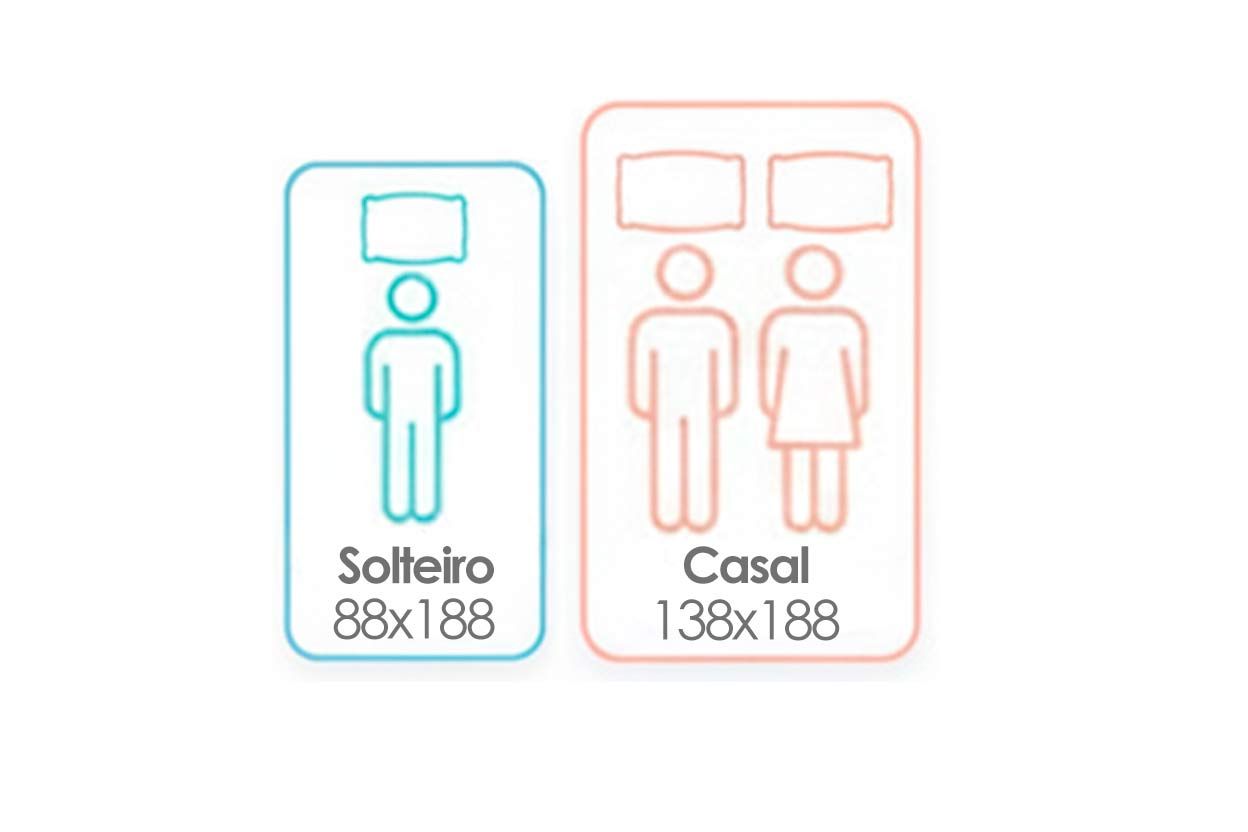 Cama Box Baú CRC +Colchão Molas Classic Anjos