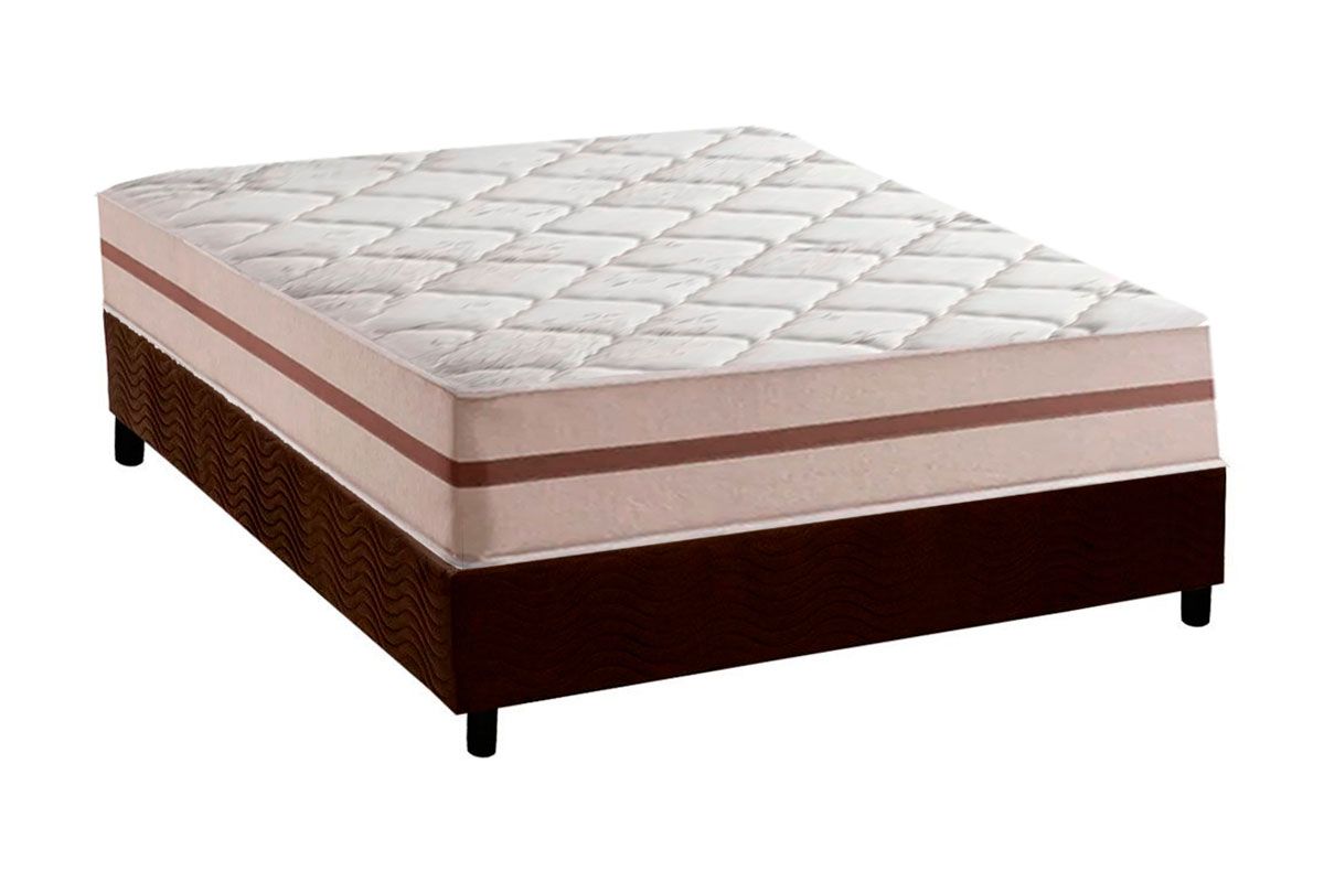 Cama Box CRC +Colchão Molas Classic Anjos
