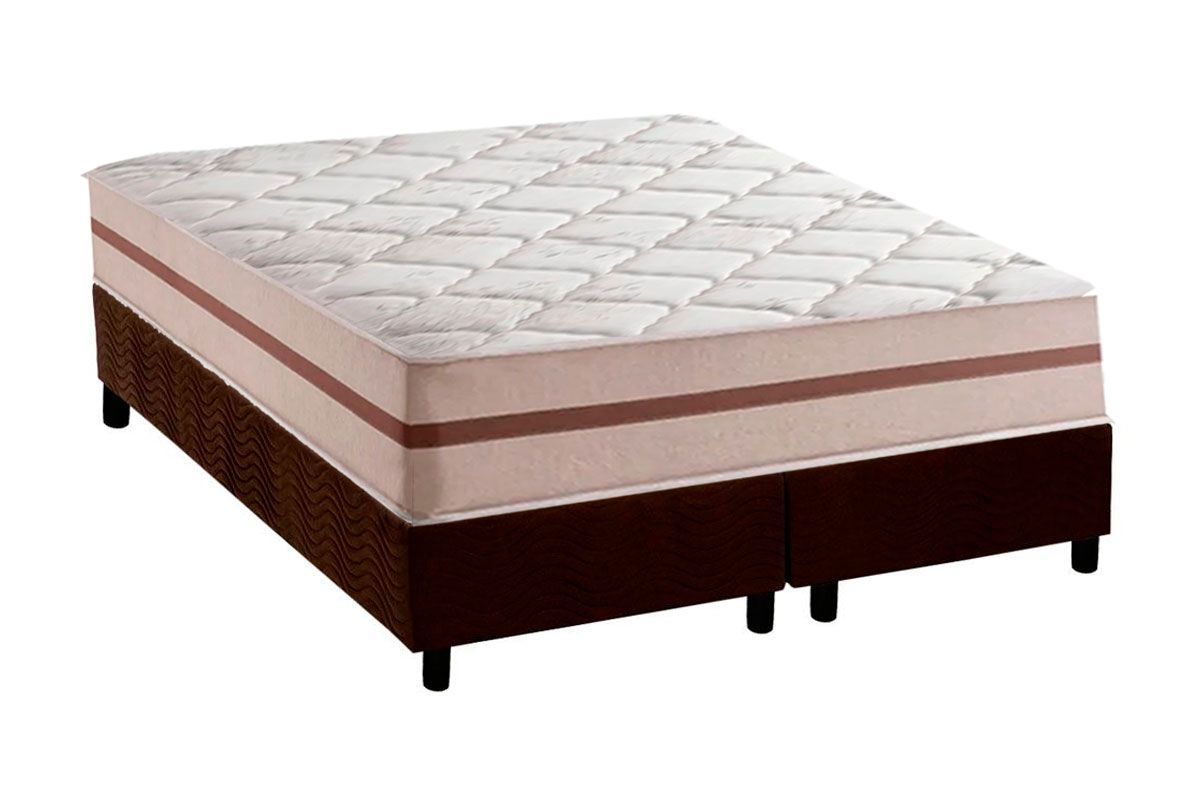 Cama Box CRC +Colchão Molas Classic Anjos