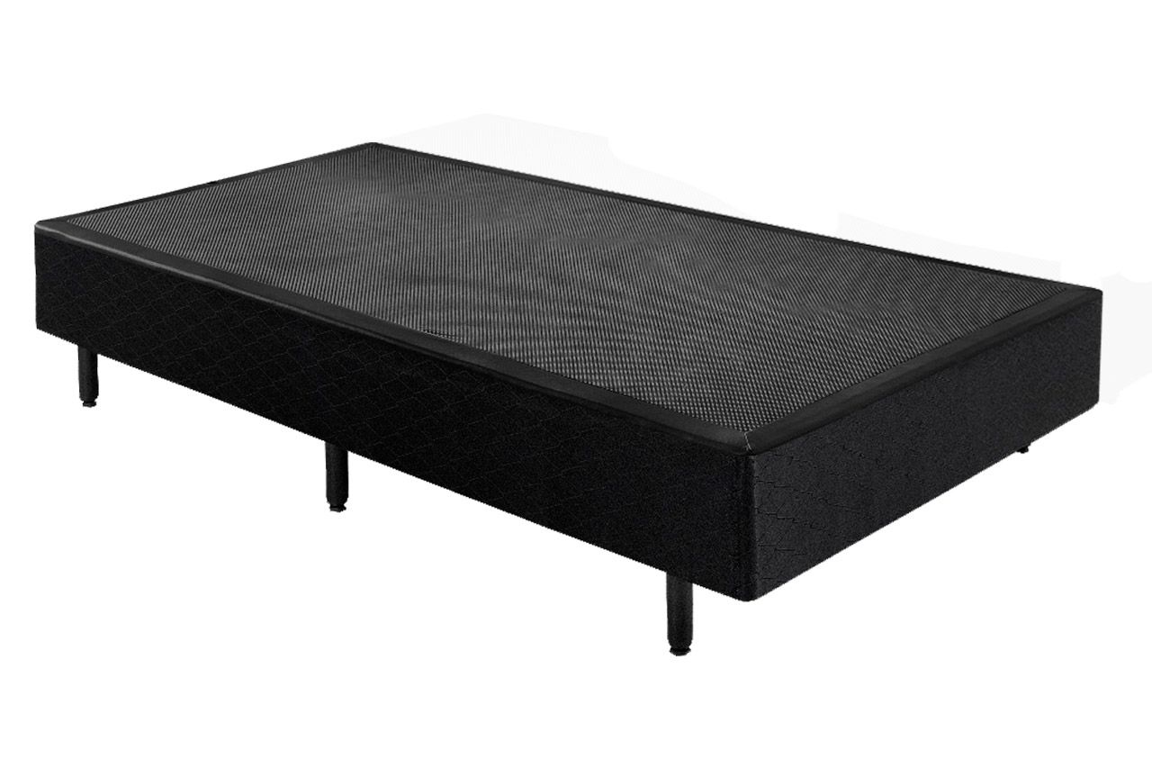 Cama Box Plumatex Universal PretaSolteiro - 88x188x25