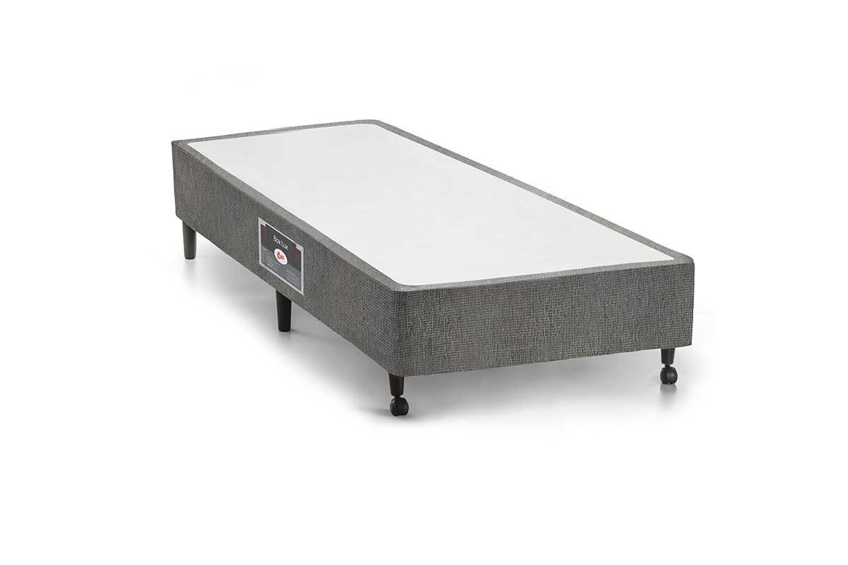 Cama Box Castor G Star Suede GraySolteiro - 88x188x27 Cama Box Castor G Star Suede GraySolteiro - 88x188x27