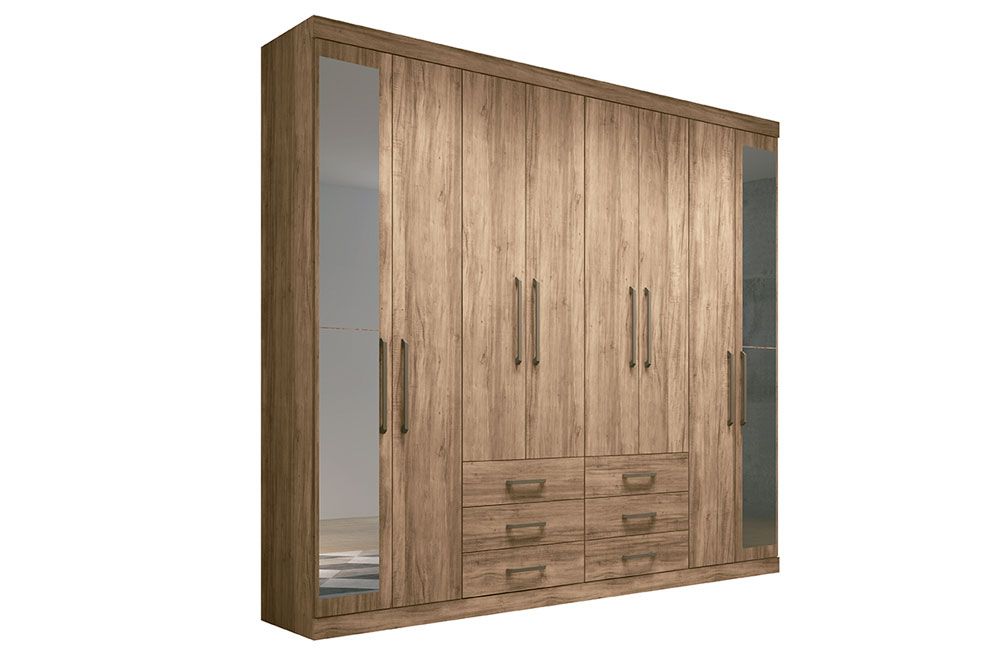 Guarda Roupa Casal 8 Portas c/Esp Master S. Andirá Guarda Roupa Casal 8 Portas c/Esp Master S. Andirá