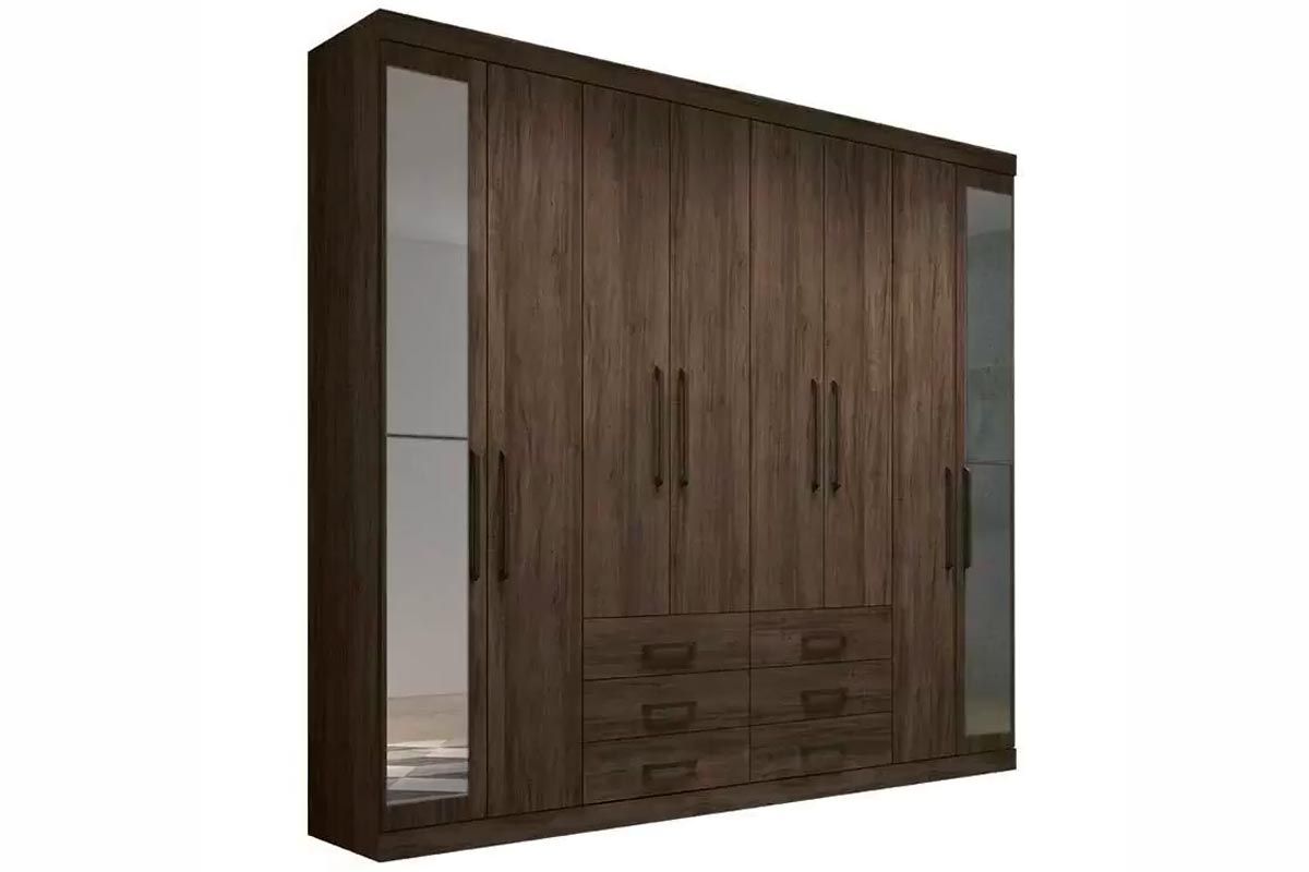 Guarda Roupa Casal 8 Portas c/Esp Master S. Andirá Guarda Roupa Casal 8 Portas c/Esp Master S. Andirá