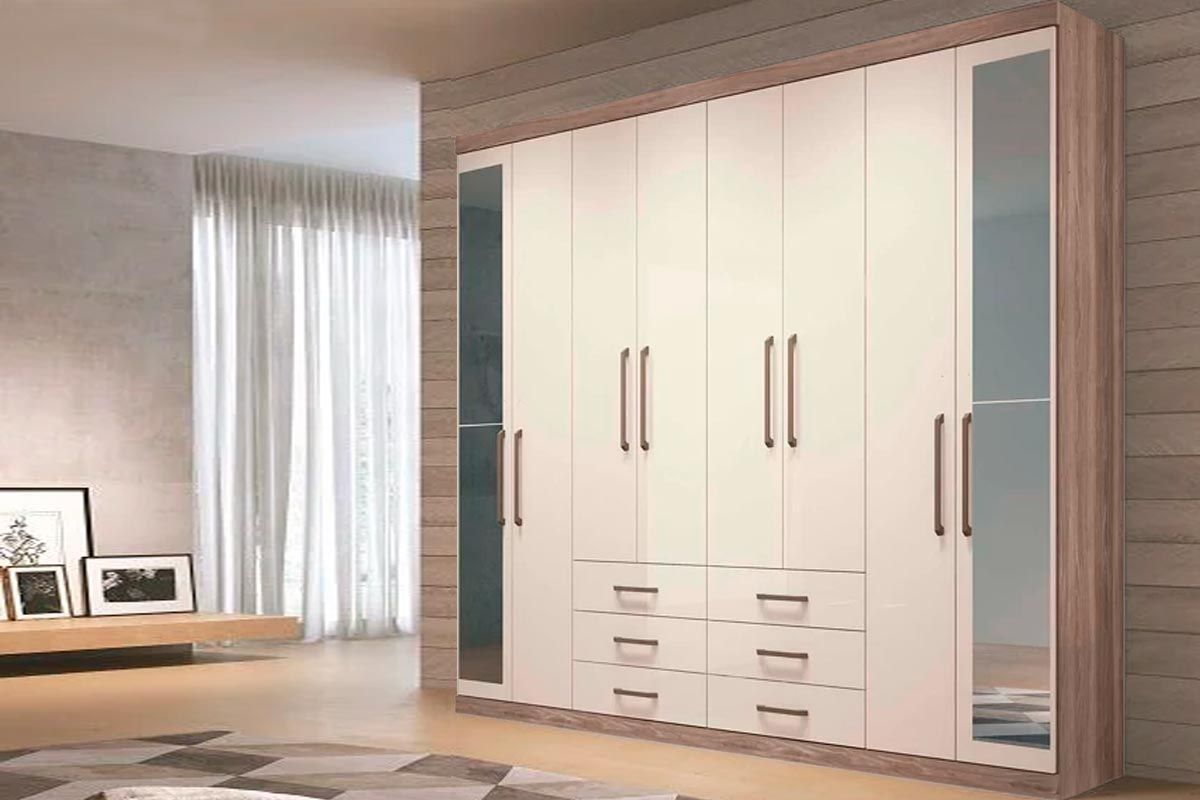 Guarda Roupa Casal 8 Portas c/Esp Master S. Andirá