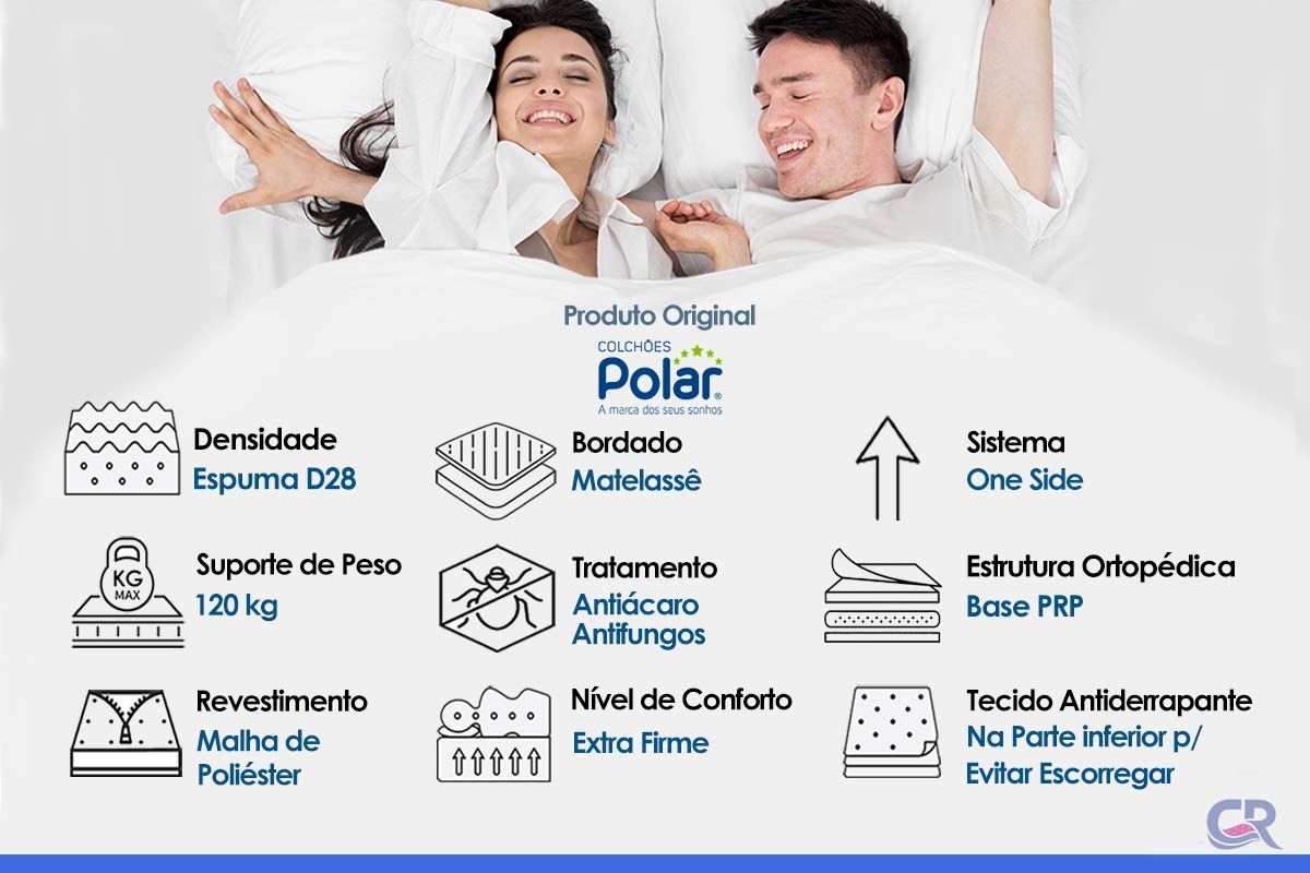 Colchão Ortopédico Polar Orthoface Colchão Ortopédico Polar Orthoface