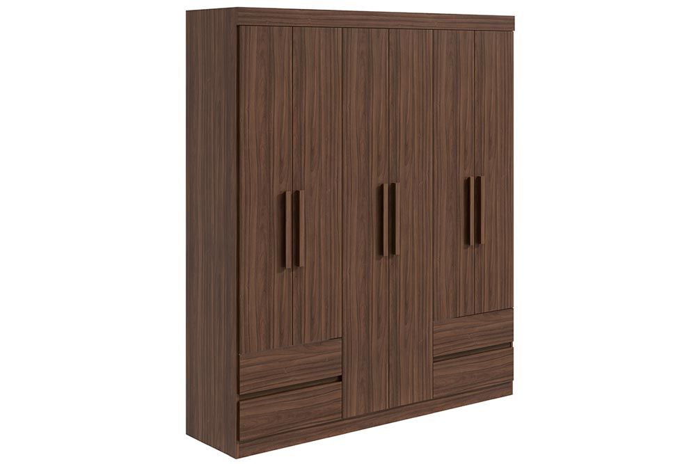 Guarda Roupa Solteiro 6 Portas e 4 Gavetas Zeus Lopas Guarda Roupa Solteiro 6 Portas e 4 Gavetas Zeus Lopas