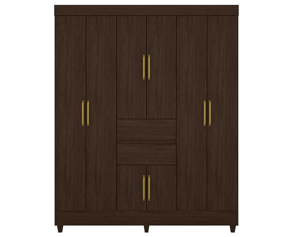 Guarda Roupa Solteiro 8 Portas e 2 Gavetas Munique Demóbile Guarda Roupa Solteiro 8 Portas e 2 Gavetas Munique Demóbile