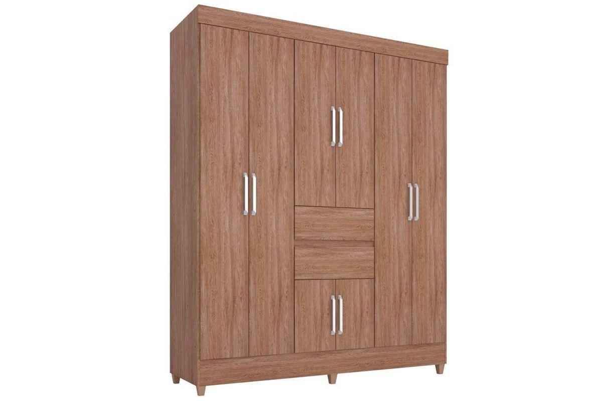 Guarda Roupa Solteiro 8 Portas e 2 Gavetas Munique Demóbile Guarda Roupa Solteiro 8 Portas e 2 Gavetas Munique Demóbile