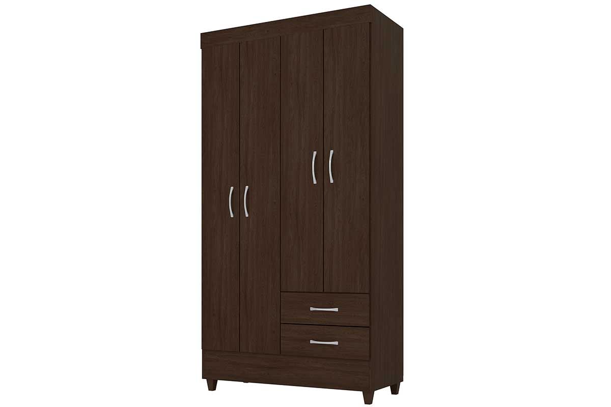 Guarda Roupa Solteiro 4 Portas Astro Demóbile