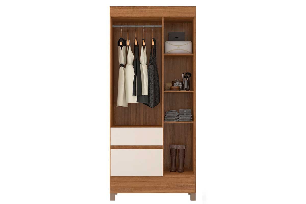 Guarda Roupa Solteiro 3 Portas Wind Demóbile